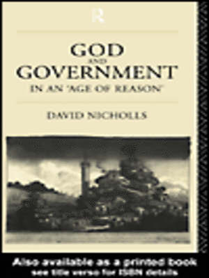 cover image of God and Government in an 'Age of Reason'
